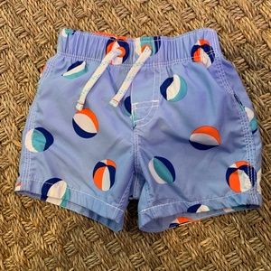 Baby Gap swim trunks, 6-12M